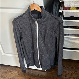 lululemon athletica Men's Charcoal Zip-Up Jacket